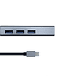 Aisens Conversor USB 3.1 Ethernet + 3 USB3.0 gris - Miniatura 3