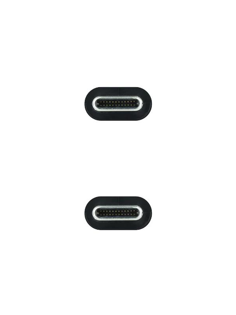 Nanocable Cable USB 3.2 Gen2x2 100W 4K USB-C 1m 3
