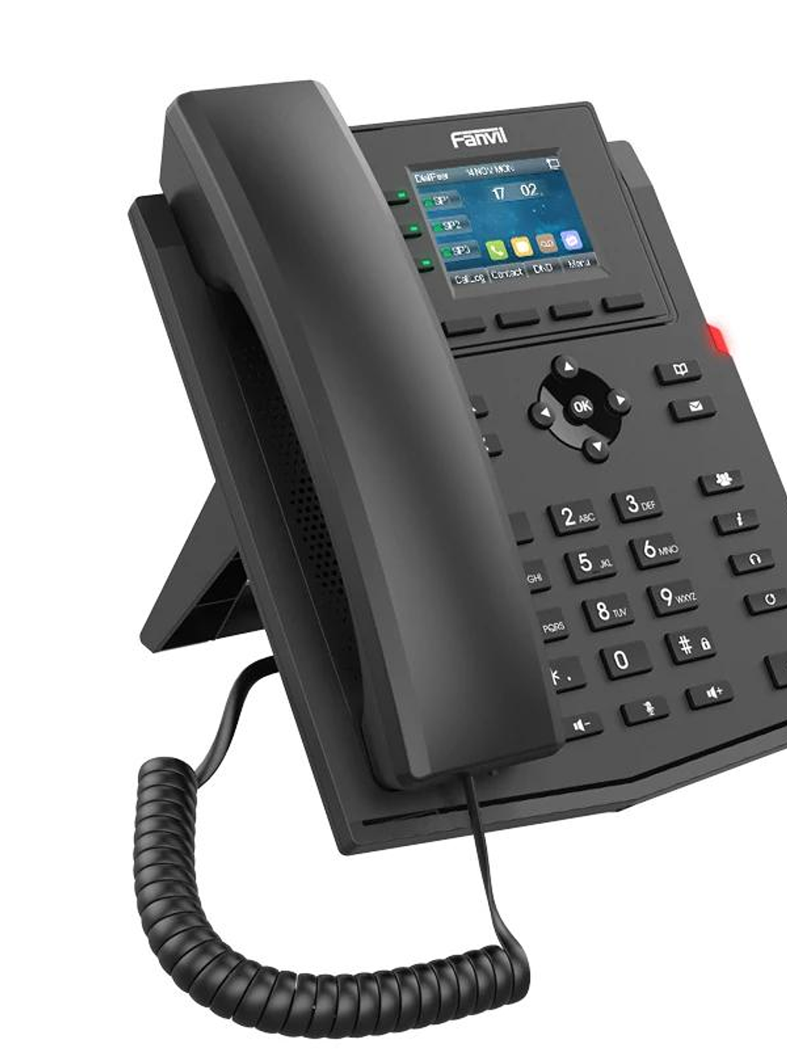 Fanvil X303P, 4 líneas SIP, con PoE, sin PSU 3