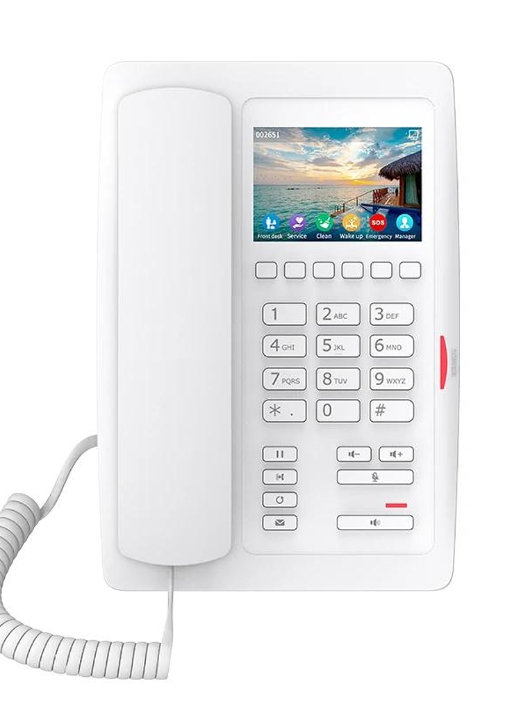 Fanvil H5 Hotel Teléfono IP, con PoE, WiFi 2.4G Bl 1