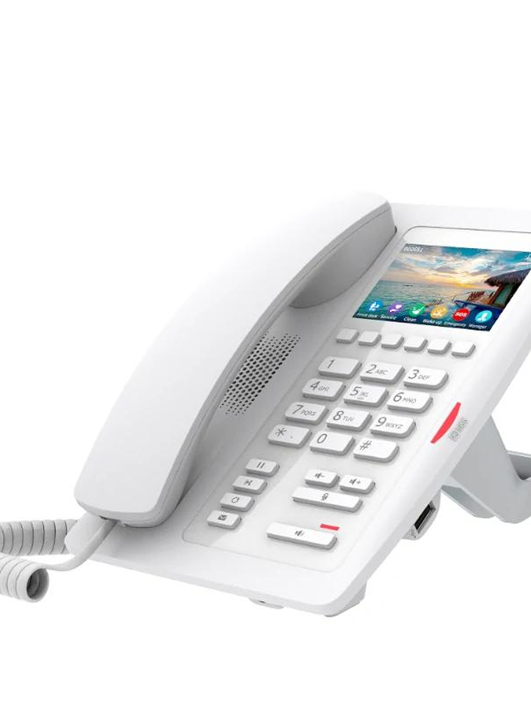 Fanvil H5 Hotel Teléfono IP, con PoE, WiFi 2.4G Bl 2
