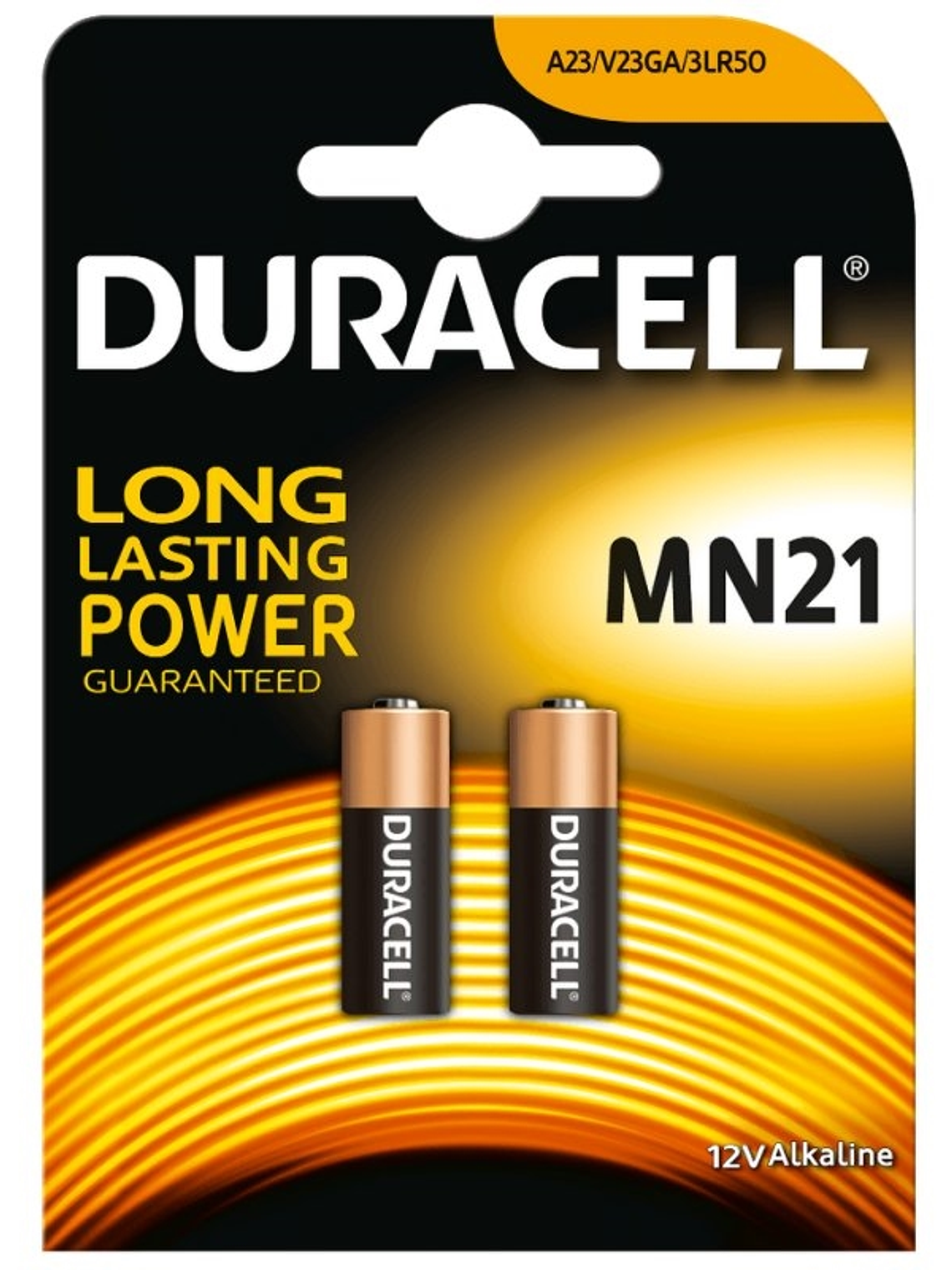 Duracell Pila Alcalina MN21 LR23A 12V Blister*2 1