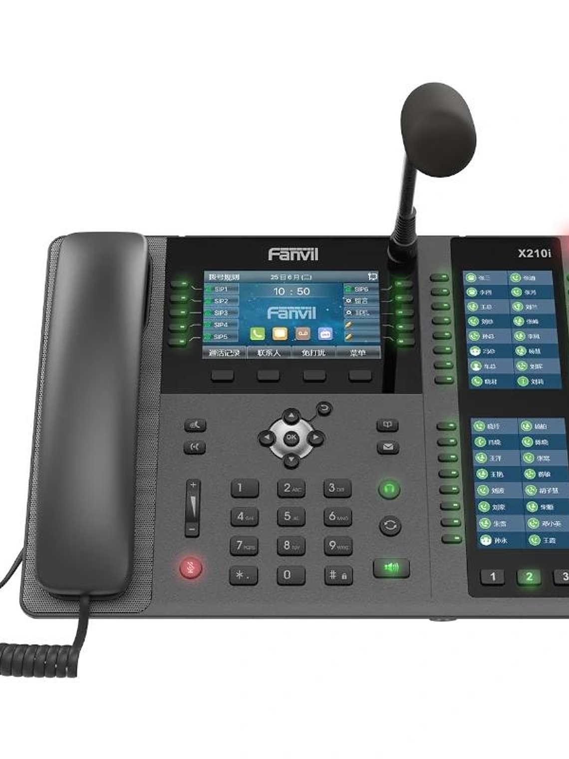 Fanvil X210i, 20 líneas SIP, punto de acceso 1