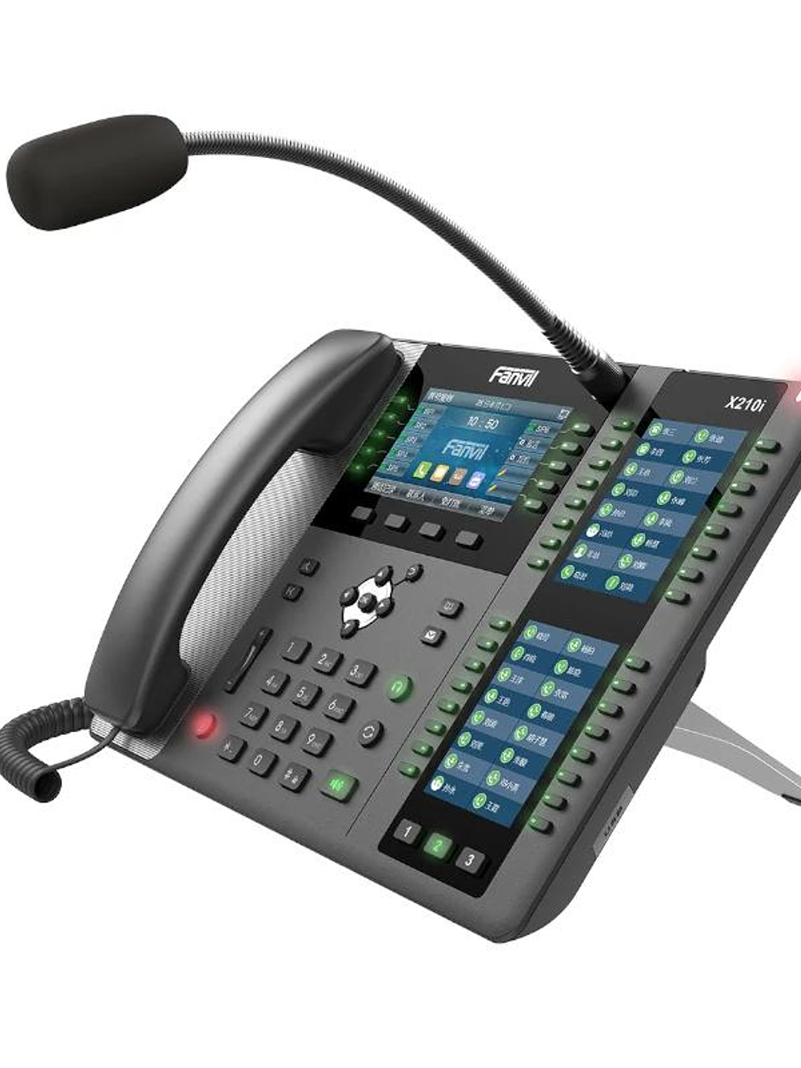 Fanvil X210i, 20 líneas SIP, punto de acceso 2