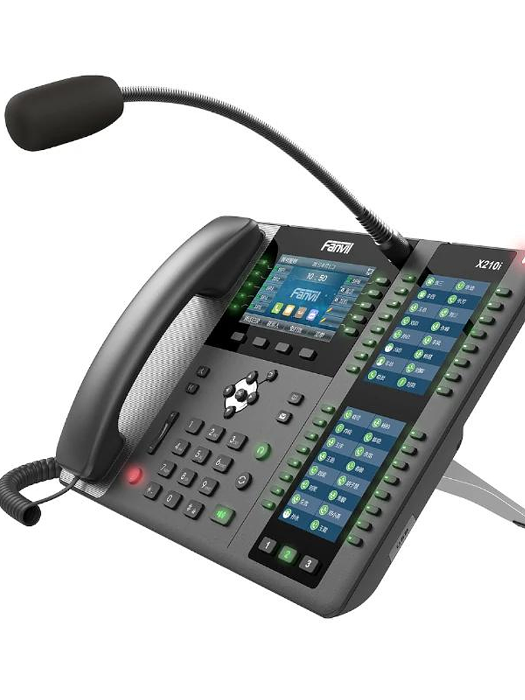 Fanvil X210i, 20 líneas SIP, punto de acceso 2