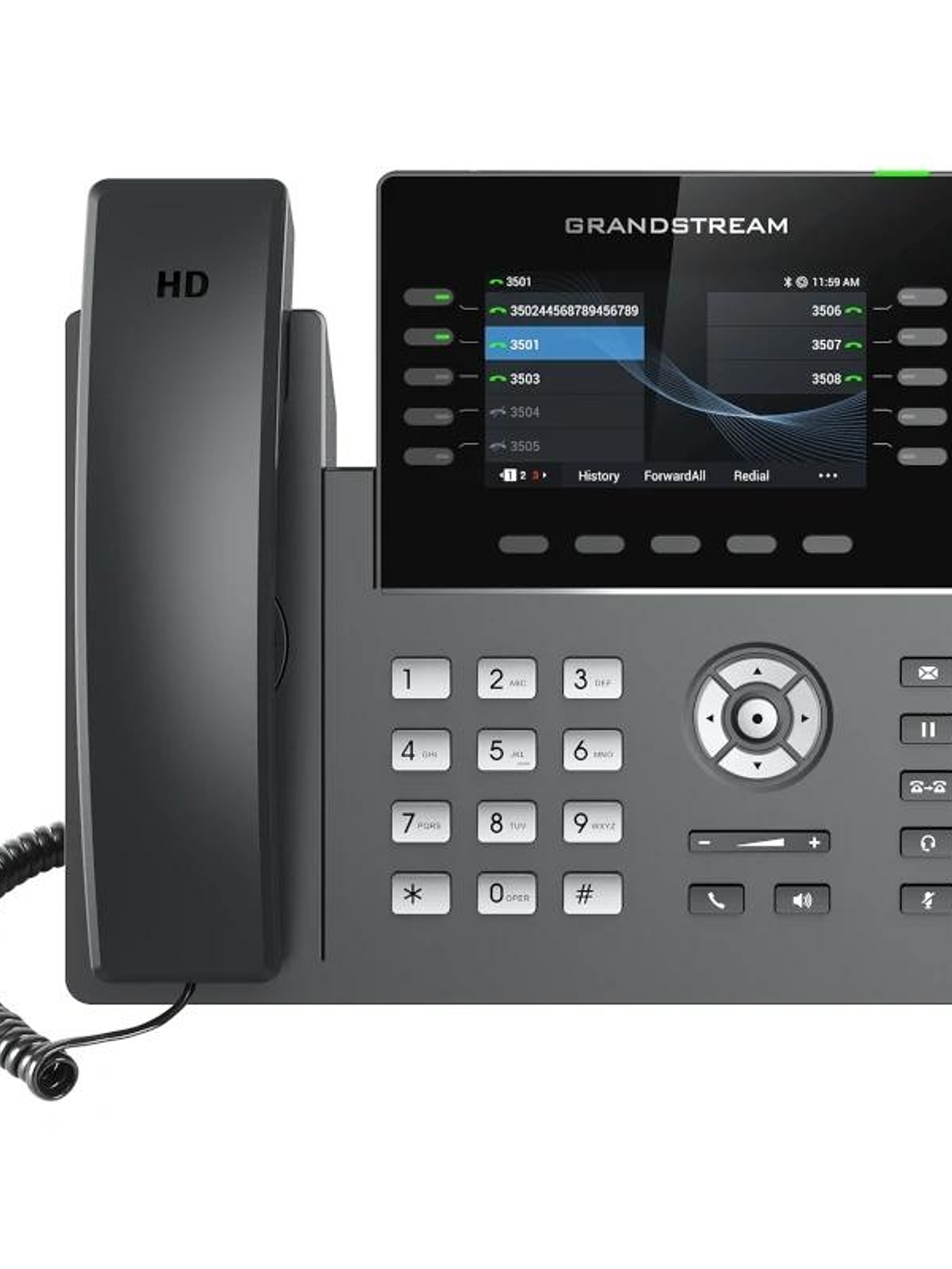 GrandStream IP Phone GRP2615 5 SIP 2xGbE PoE WiFi 1