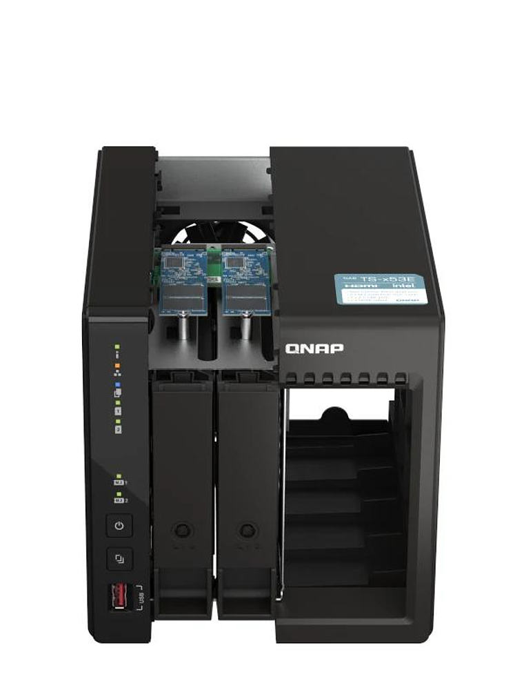 QNAP TS-253E-8G NAS 2XHDD-Bay 2x2.5GbE 4xUSB 3