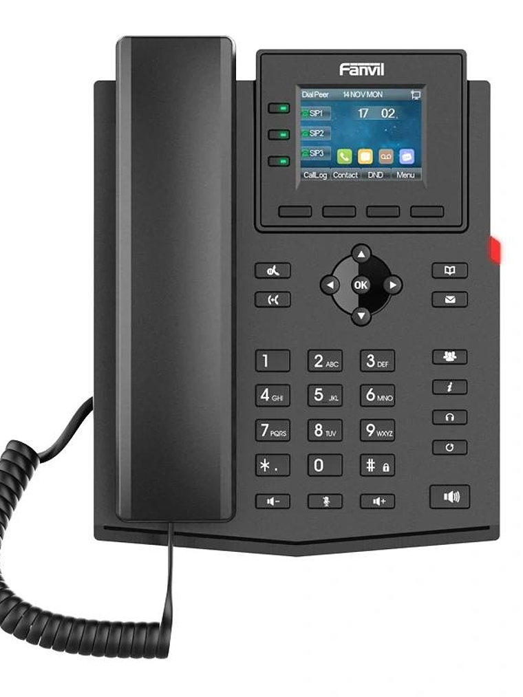 Fanvil X303-2 Wire Teléfono IP empresarial 2 hilos 1