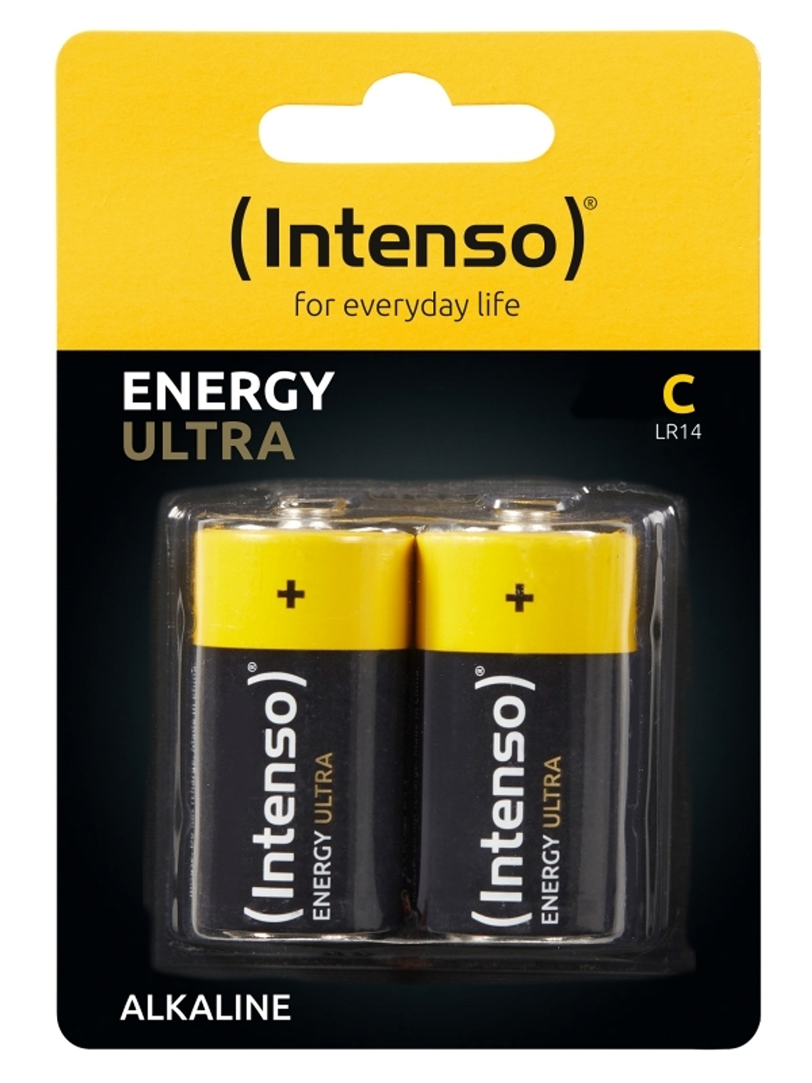 Intenso Pila Alcalina energy ultra CLR14 Pack-2 1