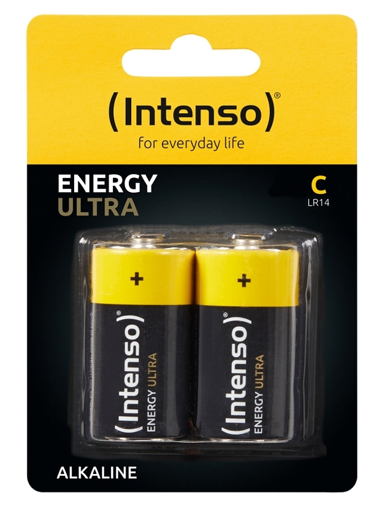 Intenso Pila Alcalina energy ultra CLR14 Pack-2 1