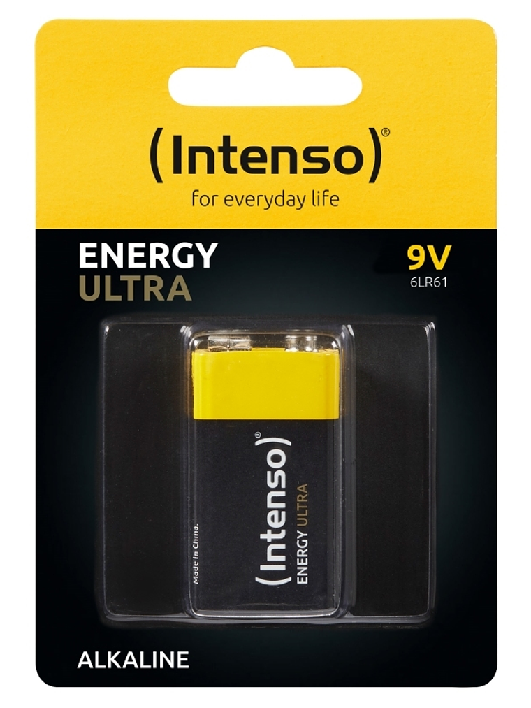 Intenso Energy Ultra 9V Alcalina 6LR61 E-Block 1