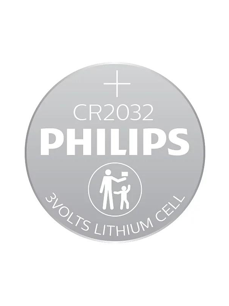 Philips Pila Boton Litio CR2032 3v Blister*5 2