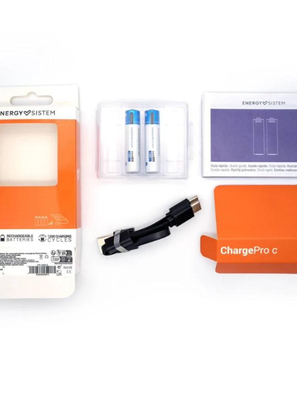 Energy Sistem Charge Pro C AAA * 2 4