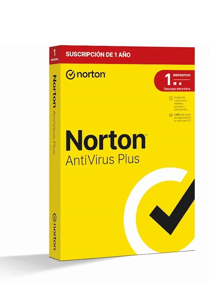 NORTON Antivirus 2GB ES 1us 1 dispositivos 1A 1