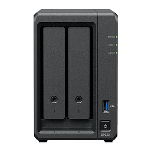 Synology DP320 NAS 2xGbE  i/2xHDD 8TB 2-Bay