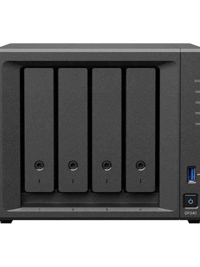 Synology DP340 NAS 1xG 1x10G  i/4xHDD 8TB 4-Bay 1