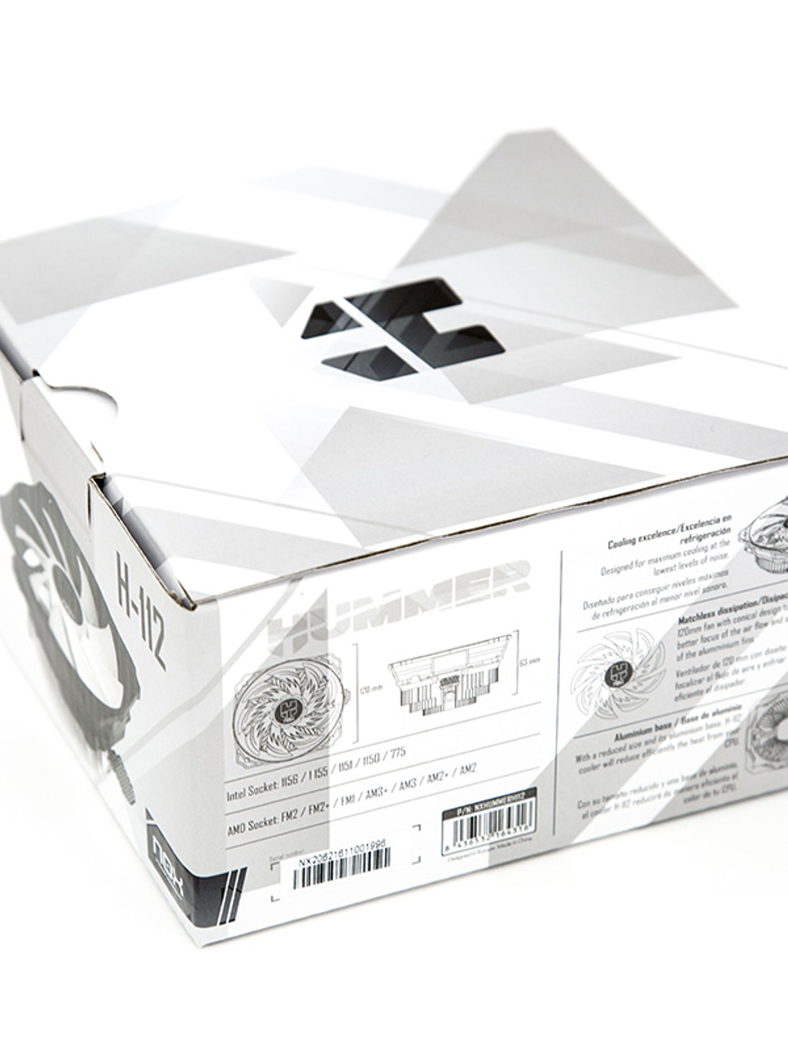 Nox Vent+Disipador Hummer H-112 3