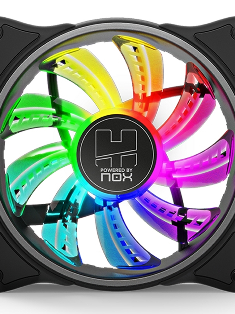 NOX HUMMER A-FAN Ventilador ARGB INNER GLOW FAN 1