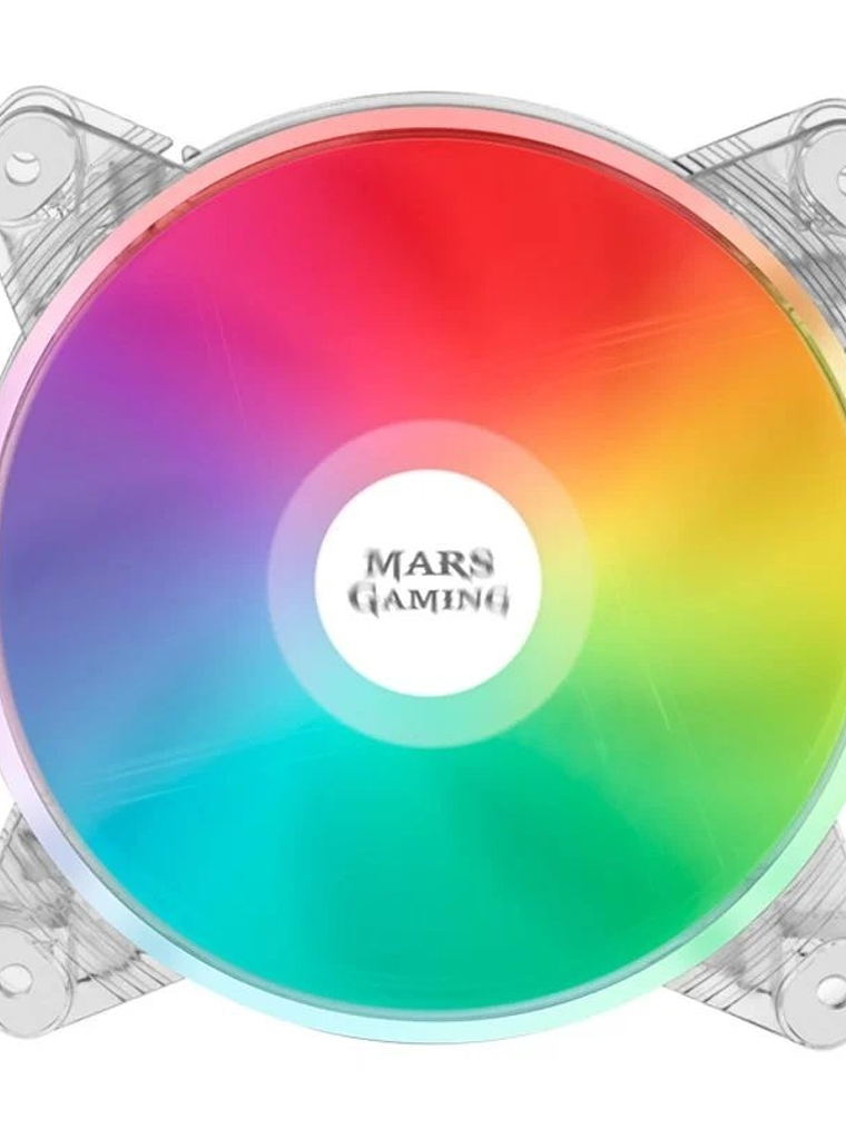 Mars Gaming Ventilador MFD CHROMA RGB ULTRA-SILENT 1