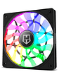 NOX HUMMER SLIM-Fan ARGB 120mm - Miniatura 2