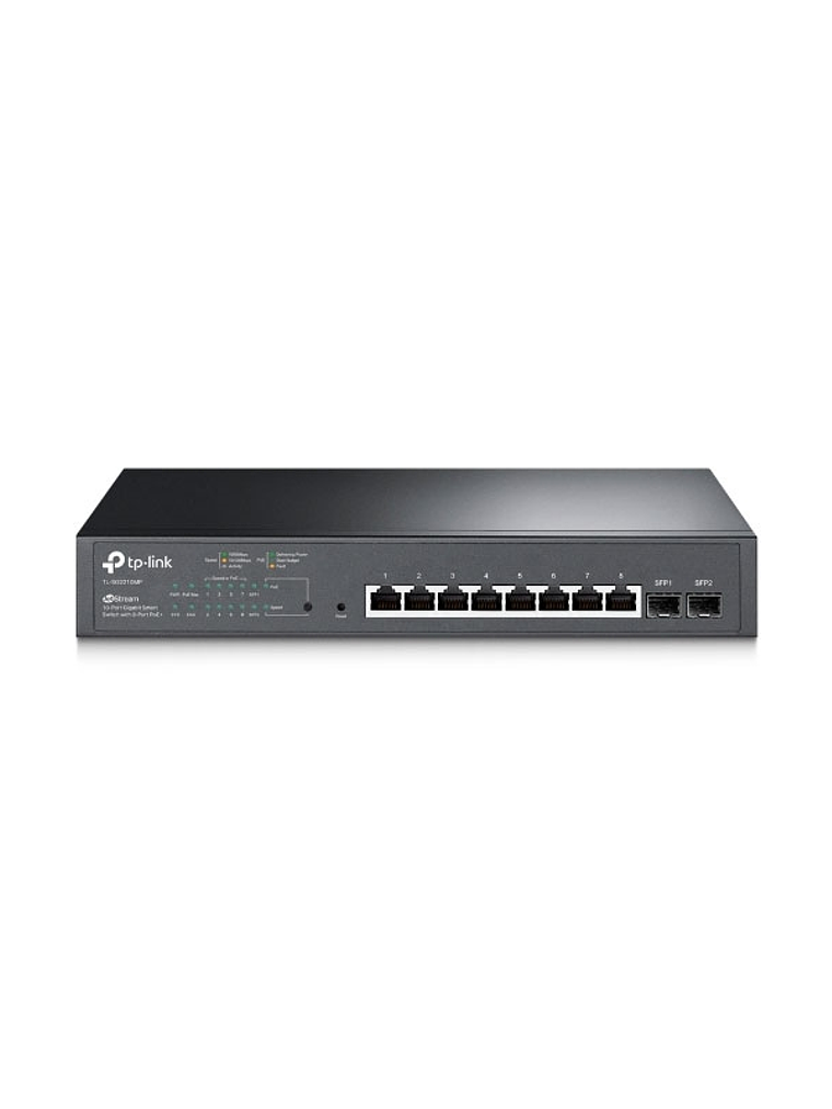 TP-LINK SG2210MP Switch 10xGB 8xPoE+ Enrackable 1