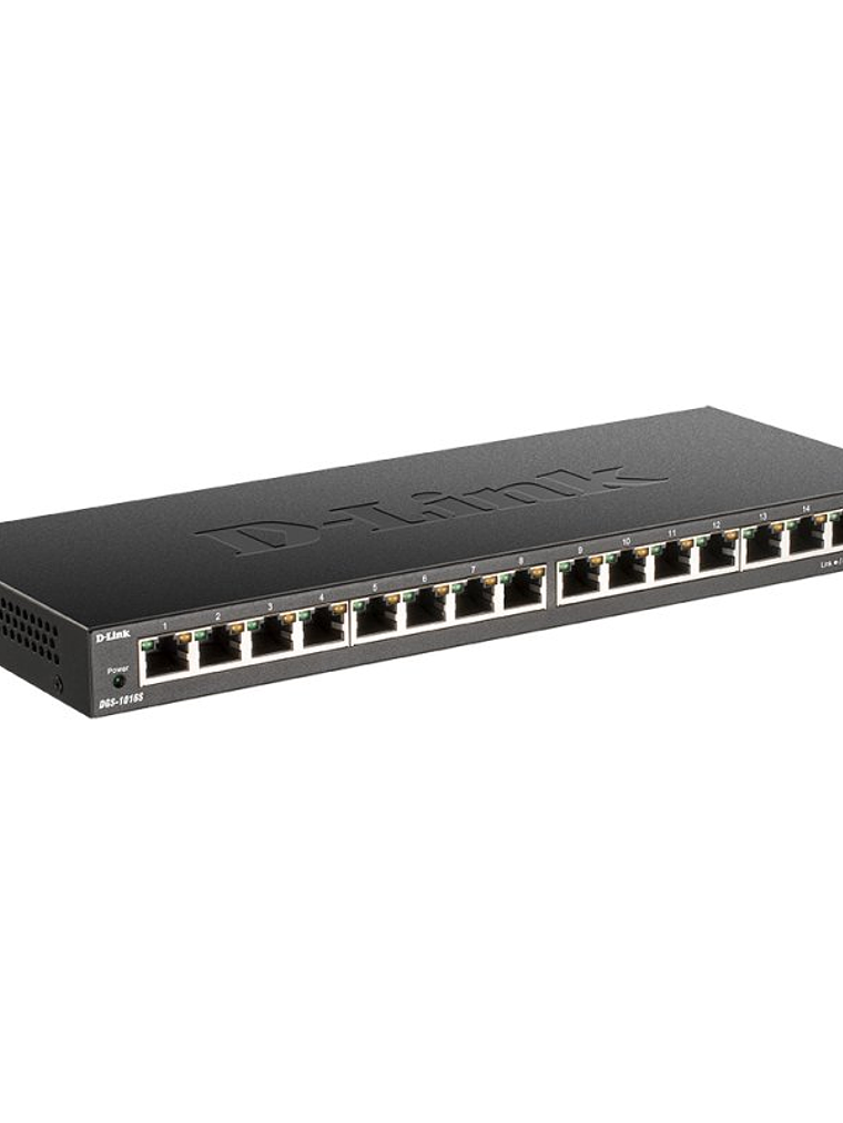 D-Link DGS-1016S/E Switch 16x10/100/1000Mbps GbE 2