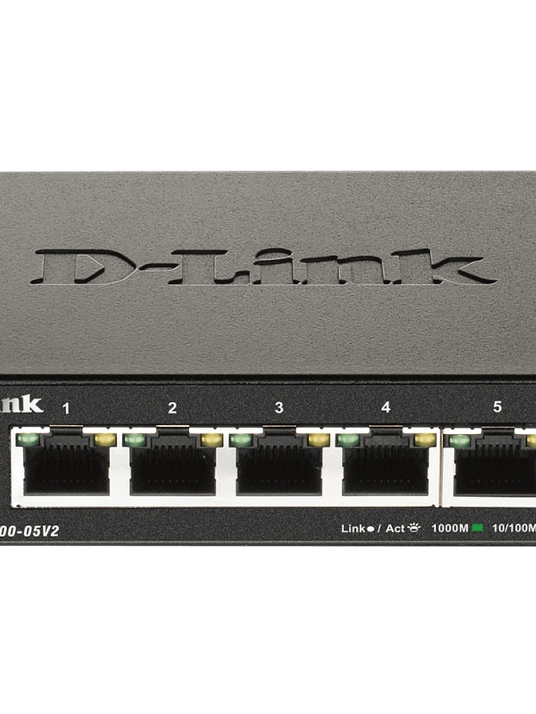 D-Link DGS-1100-05V2 Switch 5xGigabit EasySmart 1