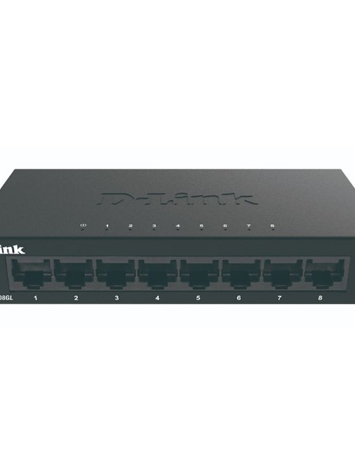 D-Link DGS-108GL Switch 8xGB Metal Plug&Play 1