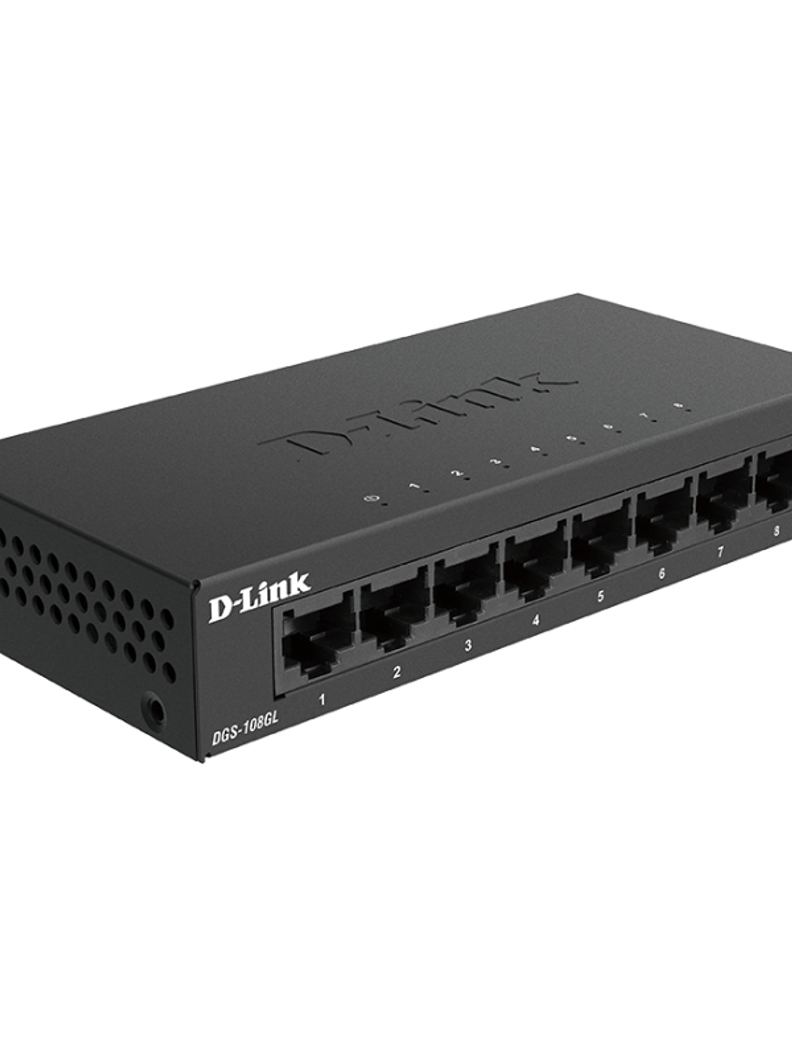 D-Link DGS-108GL Switch 8xGB Metal Plug&Play 2