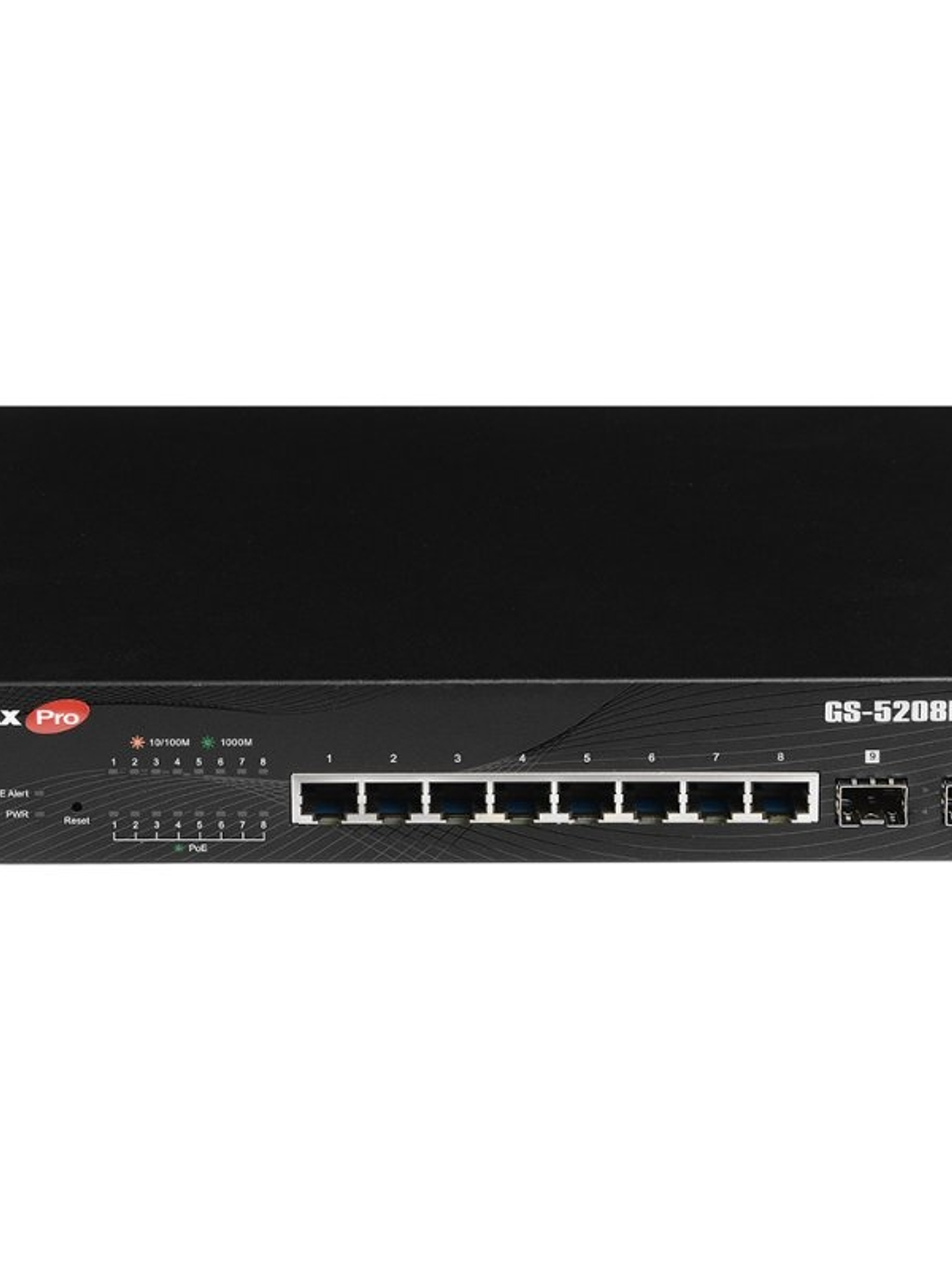 Edimax PRO GS-5208PLG V2 Switch 10xGB PoE+ (2xSFP) 1