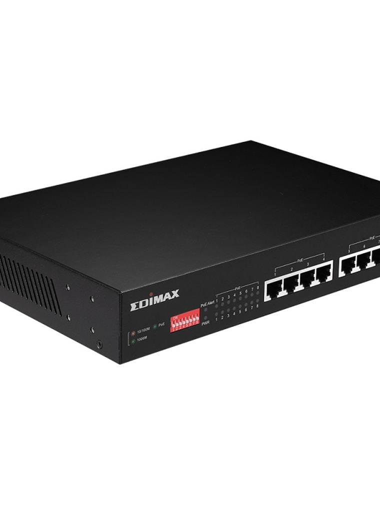 Edimax GS-1008PL V2 Switch 8xGbE PoE+ 3