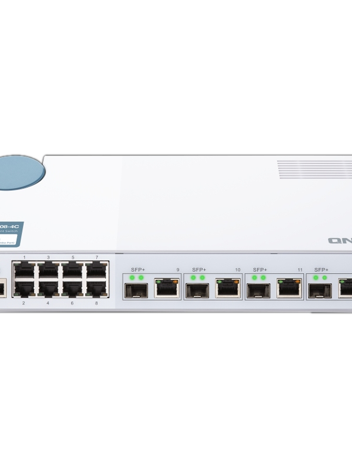 QNAP QSW-M408-4C Switch L2 4x10GbE 8xGbE 3