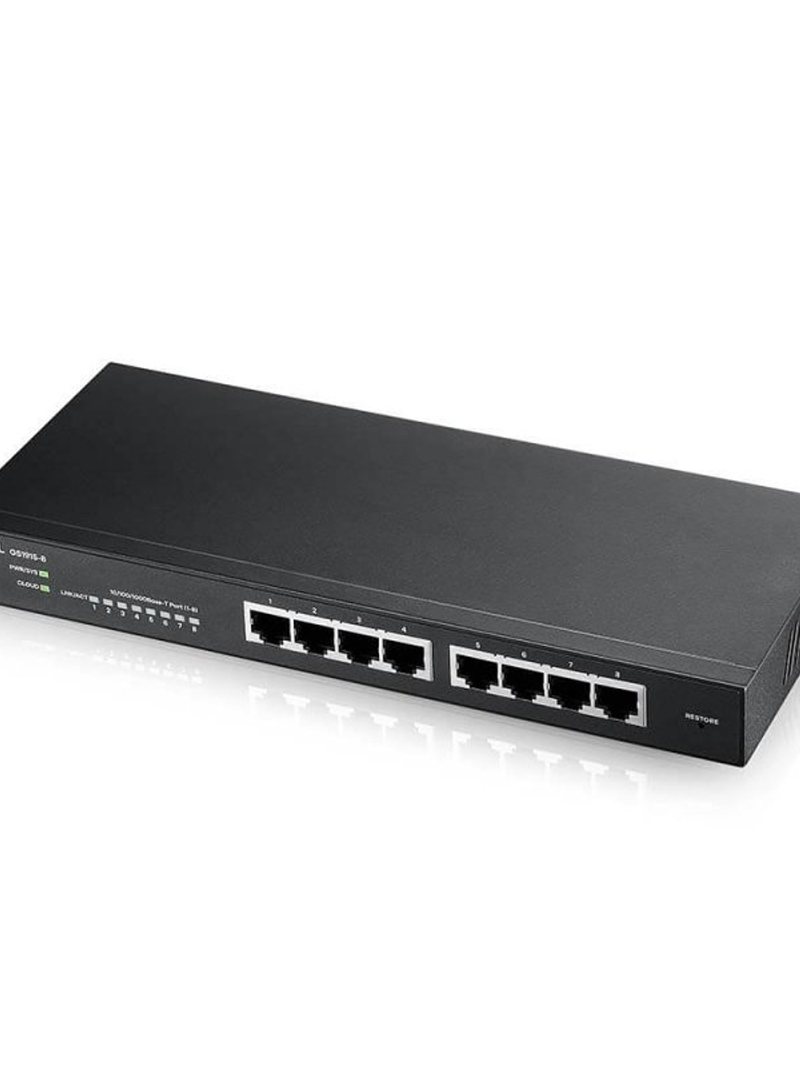 ZyXEL GS1915-8 Smart Switch 8xGbE Nebula Fanless 1