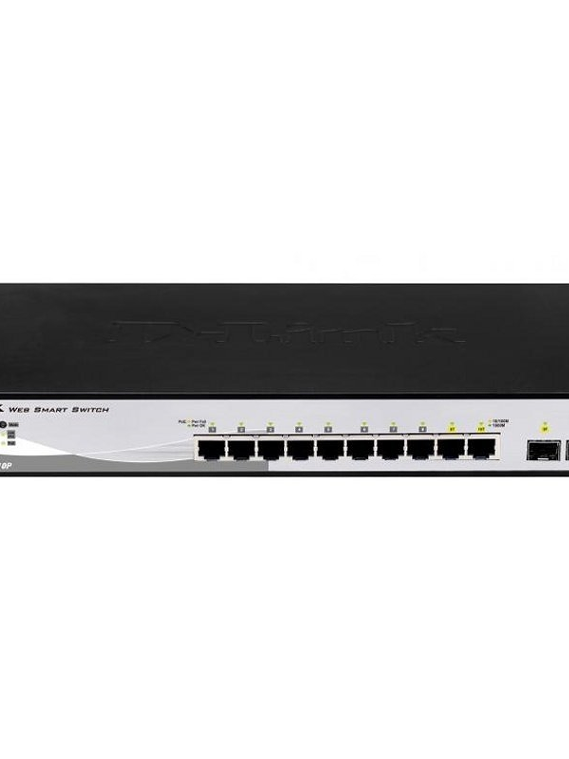 D-Link DGS-1210-10P/E Switch 8xGB PoE 2xSFP 1