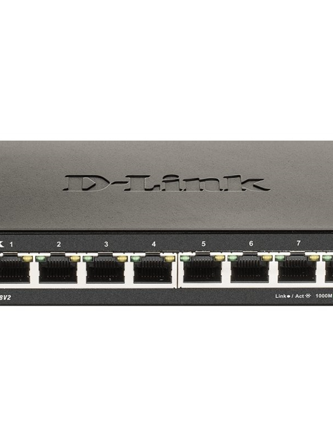 D-Link DGS-1100-08V2/E Smart Switch 8xGbE L2 1