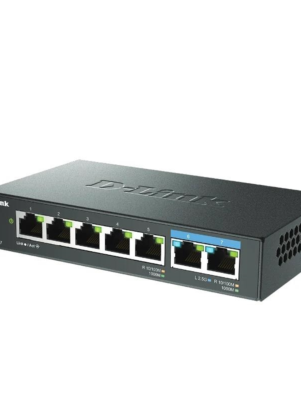D-Link DMS-107 7xMGb Unmanaged Switch 1
