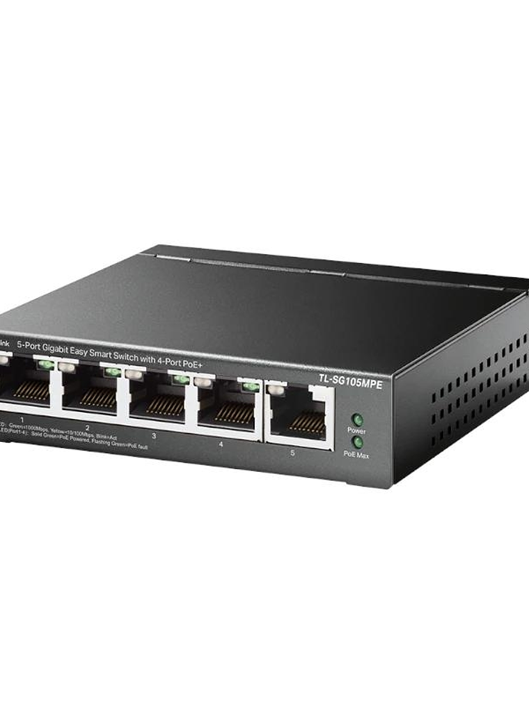 TP-Link TL-SG105MPE Switch 5xGbE (4PoE+) Metal 1
