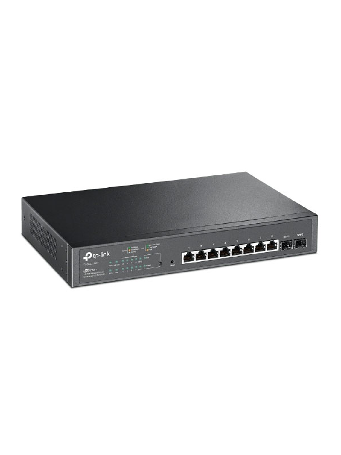 TP-LINK SG2210MP Switch 10xGB 8xPoE+ Enrackable 3
