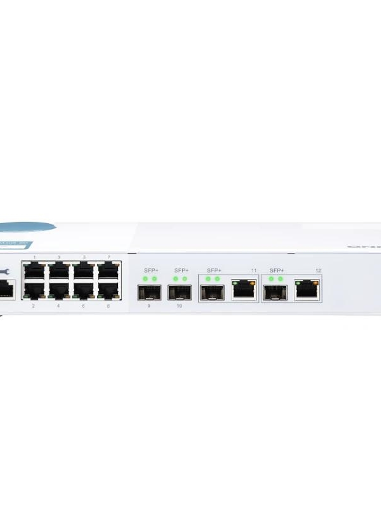 QNAP QSW-M408-2C Switch 8xGbE 2x10GbE Combo 1