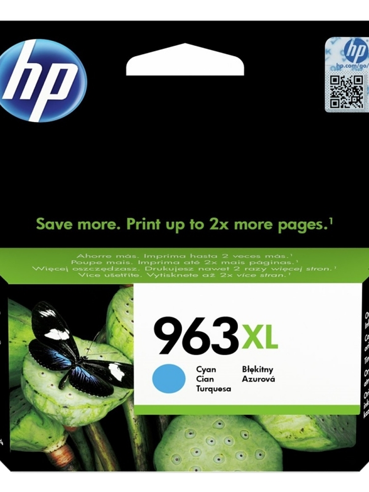 HP Cartucho 963XL Cyan 1