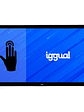 iggual Monitor LED táctil capacitivo FHD 43
