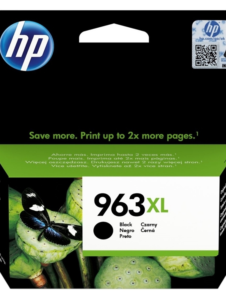 HP Cartucho 963XL Negro 1