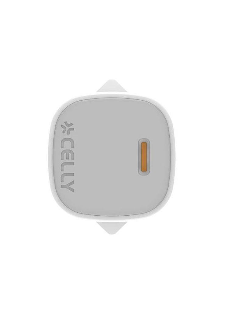 Celly Cargador Gan  1C 20w+ C A Light + Cable 2
