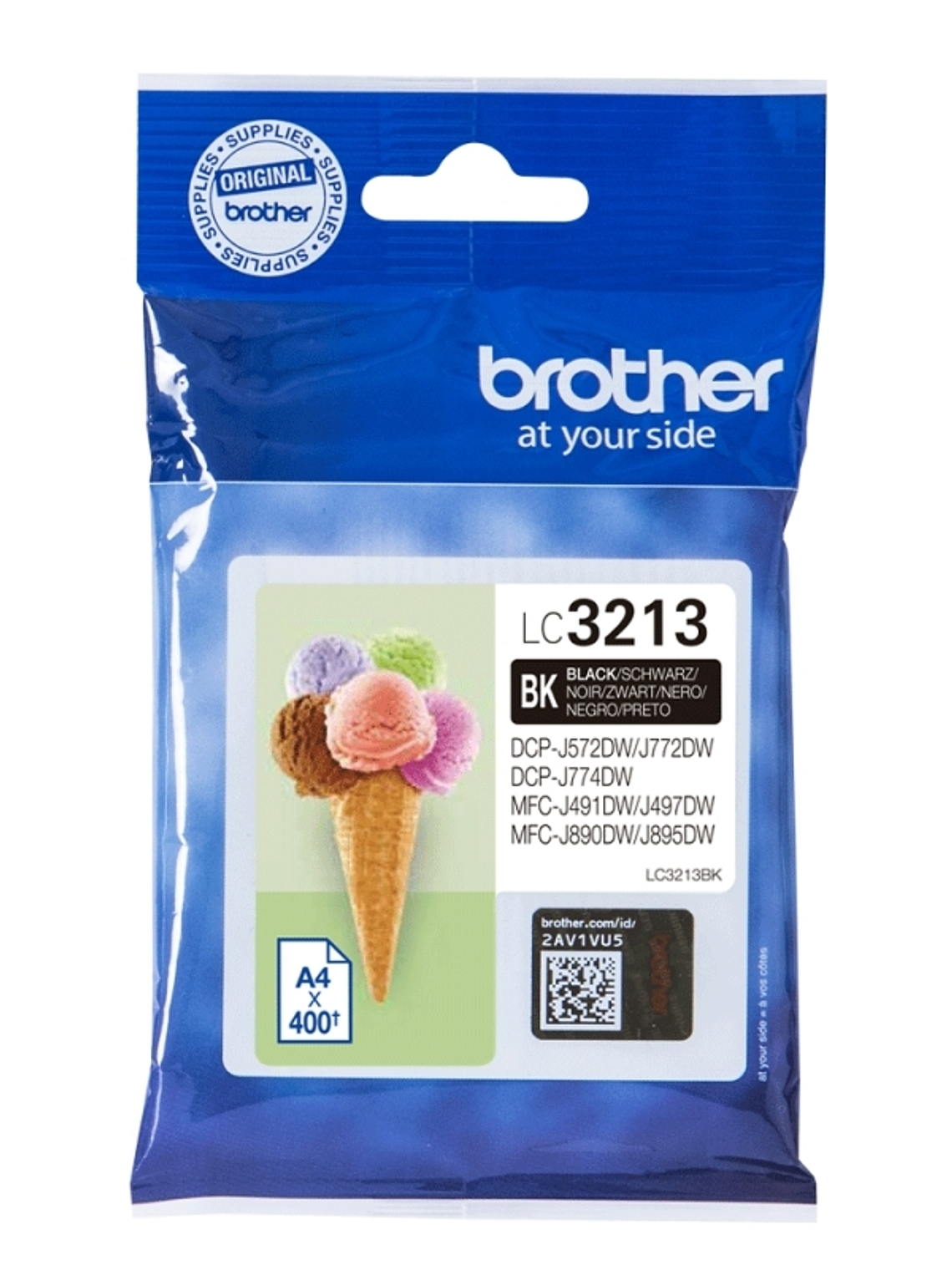 Brother Cartucho LC3213BK Negro 1
