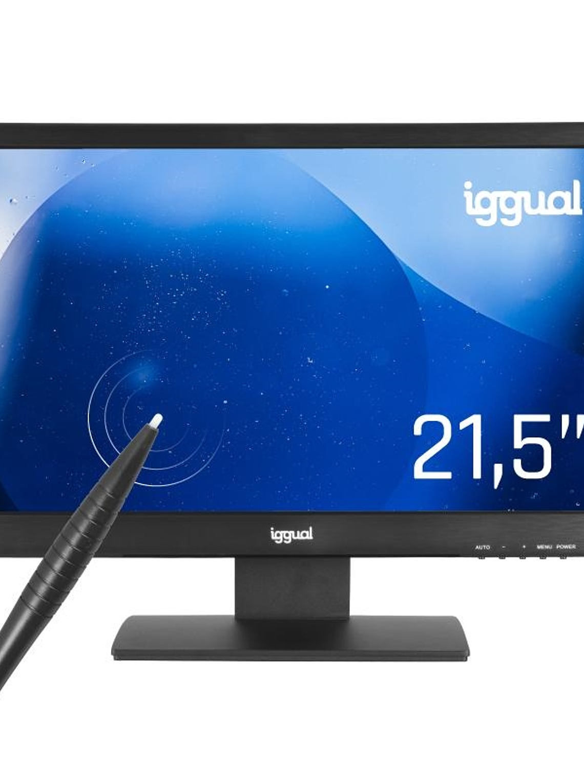 iggual Monitor táctil resistivo 21,5