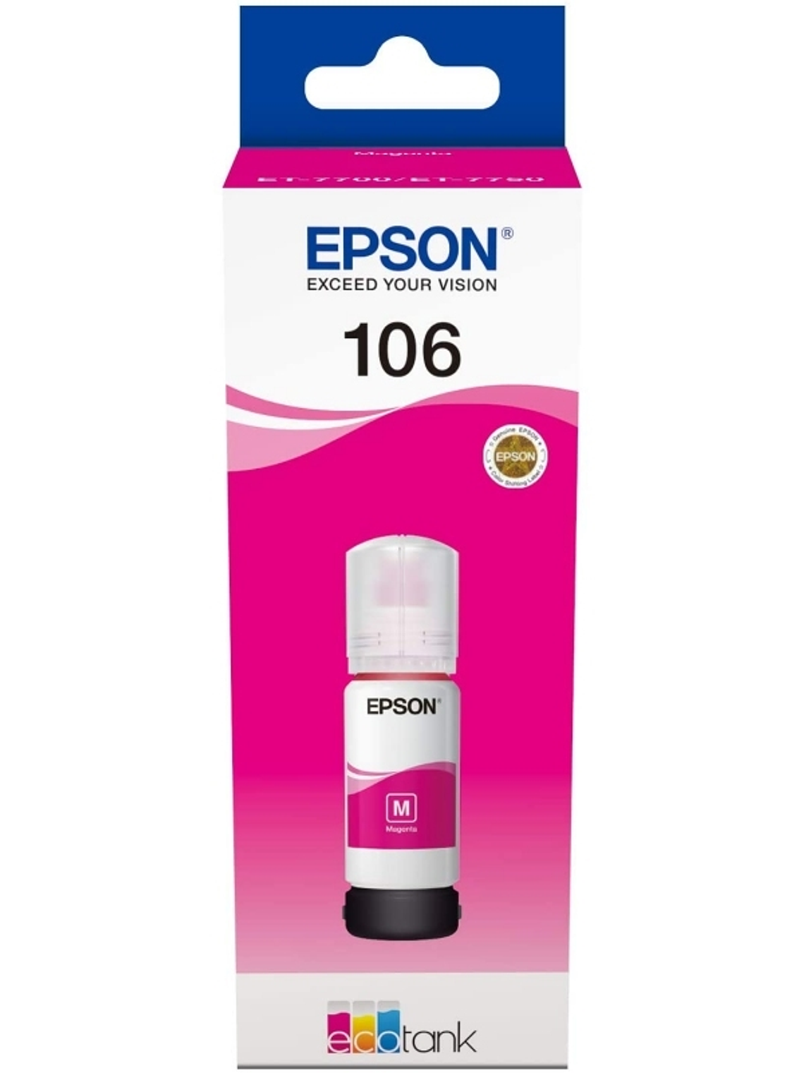 Epson Botella Tinta Ecotank 106 Magenta 1