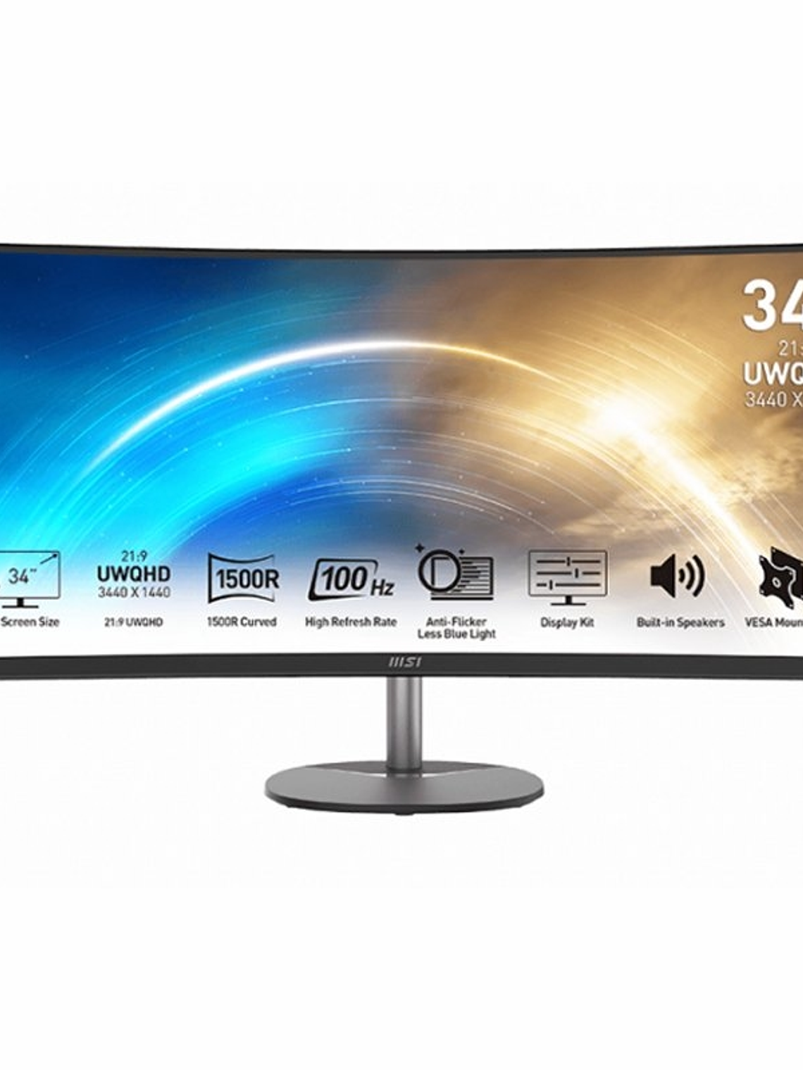 MSI MP341CQ Monitor34