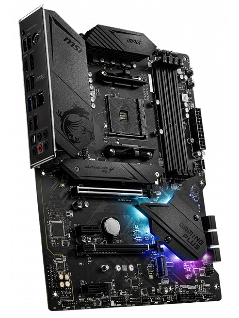 MSI Placa Base MPG B550 GAMING PLUS DDR4 ATX AM4 3