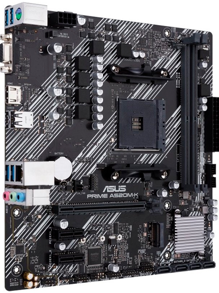 Asus Placa Base PRIME A520M-K  mATX AM4 1