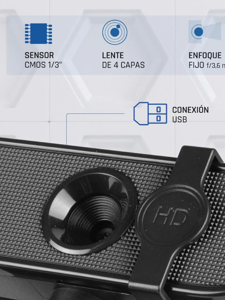 iggual Webcam USB FHD 1080p WC1080 Quick View 3